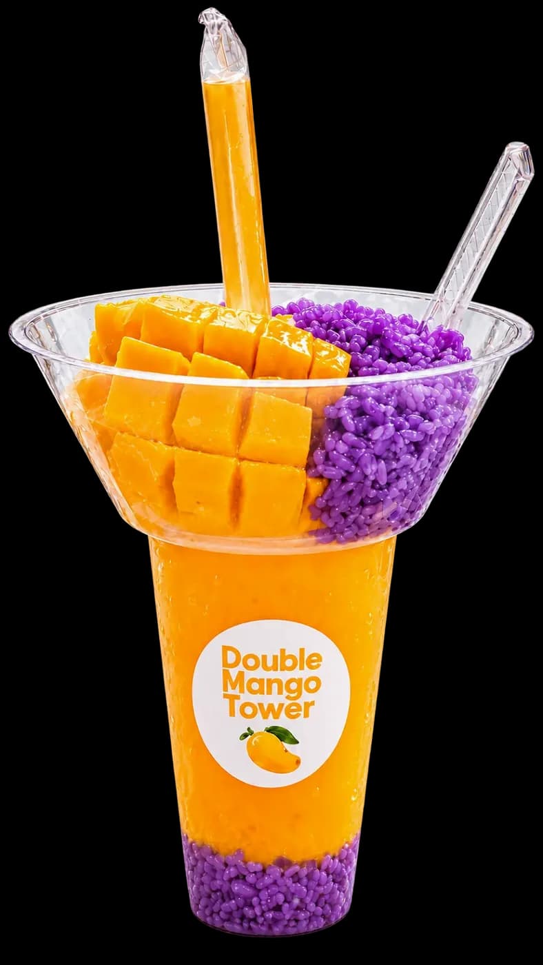 Doble Mango Ube Tower